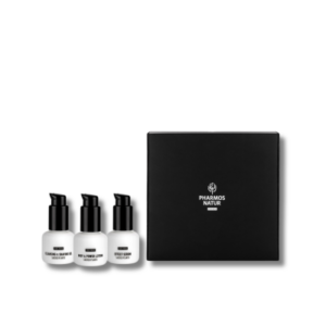 SET NATURE OF MEN, Cleansing&Shaving Gel 15ml, Effect Serum 15ml, Body & Power Lotion 15 ml